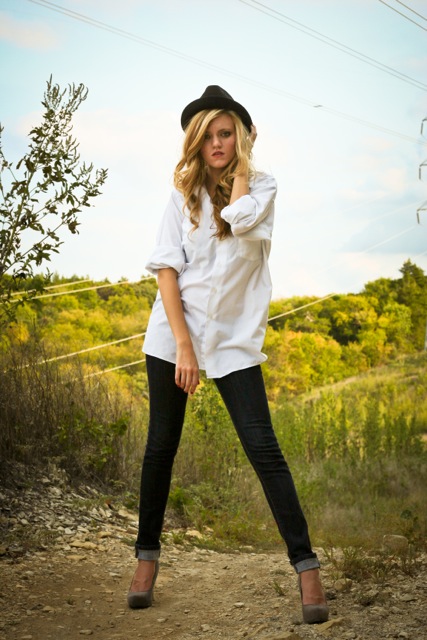 Female model photo shoot of Logan Danei Brown