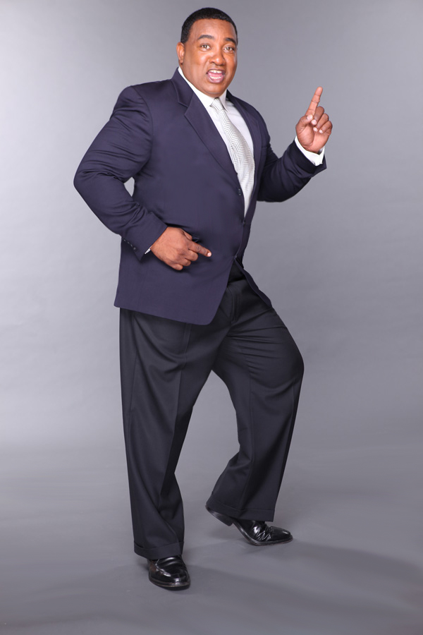 Male model photo shoot of Comedian Stevie Mack by Facet Studio in Facet Studio, makeup by Red Star Entertainment 