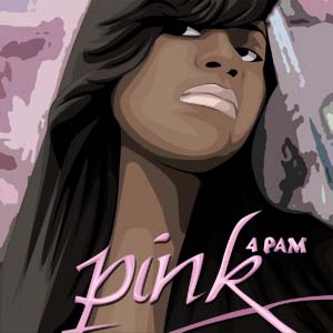 Female model photo shoot of Pink for Pam