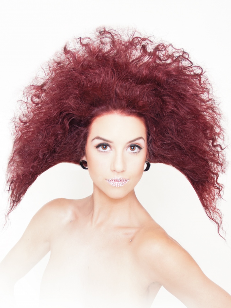 Female model photo shoot of HairByNadiaVancouver in Andrea Gurniak Photography