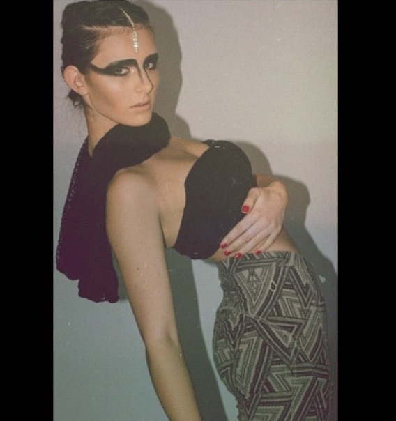 Female model photo shoot of Kora Marta Domagala
