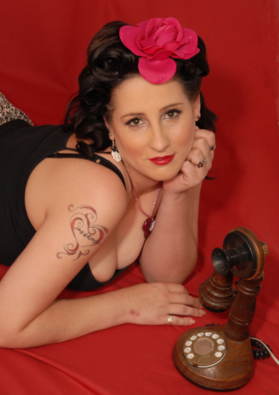 Female model photo shoot of Miss KittyVicious by Robert Hensley