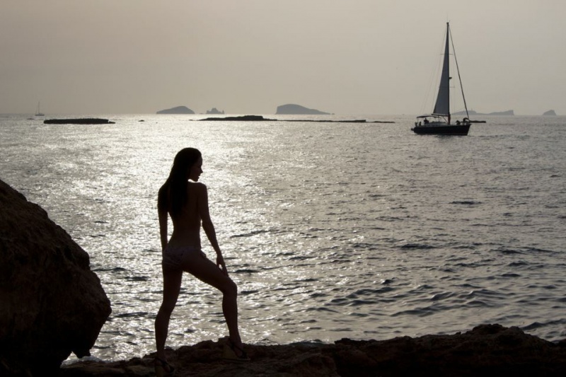 Female model photo shoot of laurenc in Ibiza