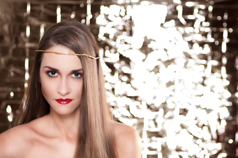 Female model photo shoot of domikowalczyk by Maciek Ramos, makeup by Klosinska