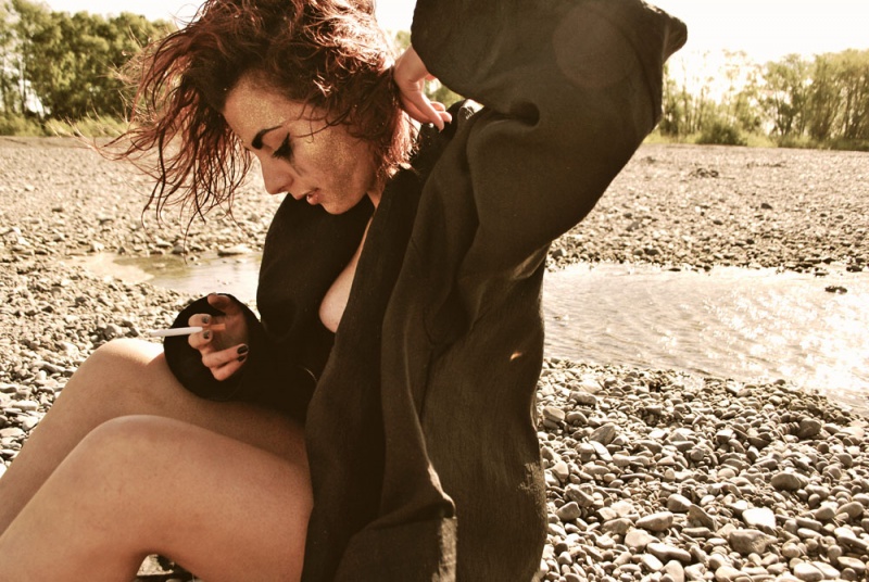 Female model photo shoot of Bel Geor in Tuki Tuki River