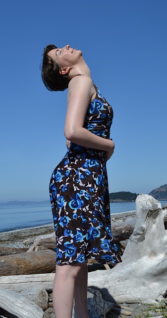 Female model photo shoot of Inara Byrne by Mikel Hoppman  in Deception Pass State Park Beach