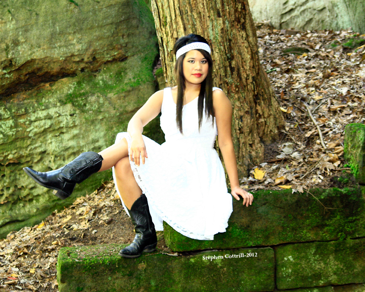Female model photo shoot of Karing Elizabeth by SteveC