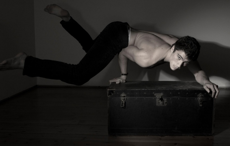 Male model photo shoot of CirqueJosh