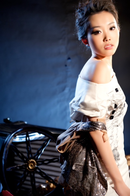 Female model photo shoot of Crystalline in Baotou, China