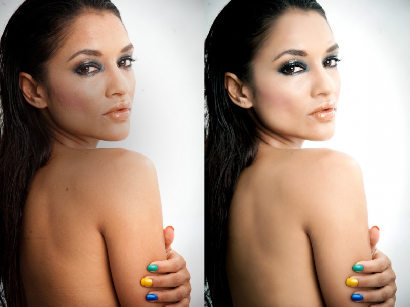 Female model photo shoot of RetouchingByKymarie, makeup by FacesByNatalia