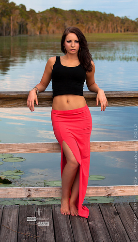 Female model photo shoot of Bella Abruzzese in Lake Nona
