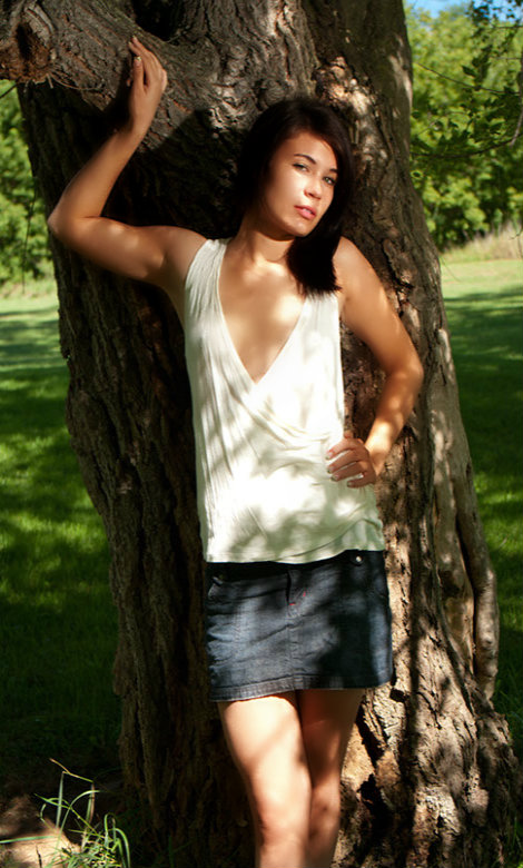 Female model photo shoot of Keala Johnson in Menomonie, Wisconsin