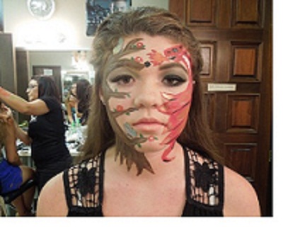 Female model photo shoot of Tanya Barrera in Ruby Makeup Academy