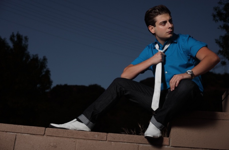 Male model photo shoot of Petros Leon