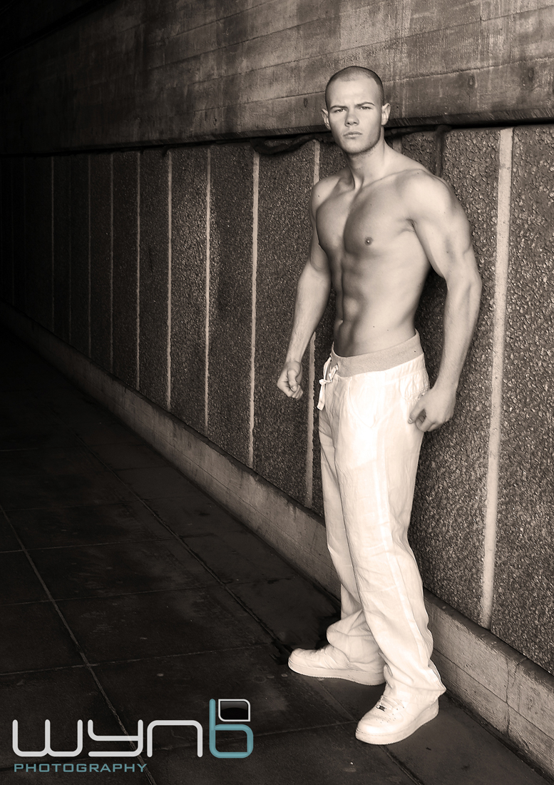 Male model photo shoot of Wyn Bligh - photography and Maximus Thomas in Central London (Southbank)