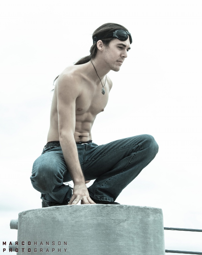 Male model photo shoot of Aanron, art by Canonn
