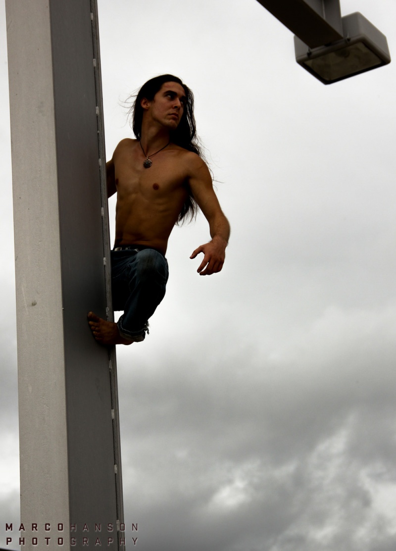 Male model photo shoot of Aanron, art by Canonn