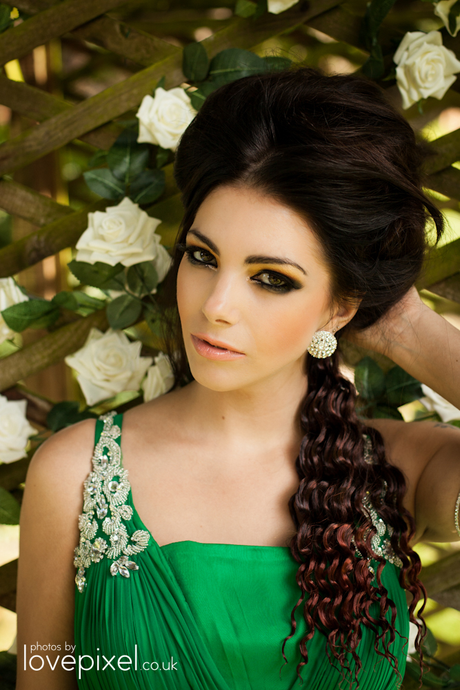 Female model photo shoot of Caroline_G by Love Pixel Photography in Birmingham, makeup by vanyamakeup