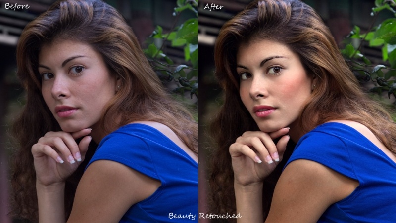 Female model photo shoot of Beauty Retouched by GeorgePics
