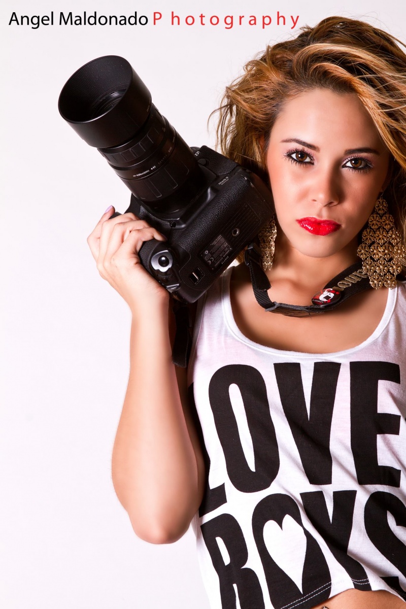 Female model photo shoot of Daylene Capote by Angel Maldonado STUDIO