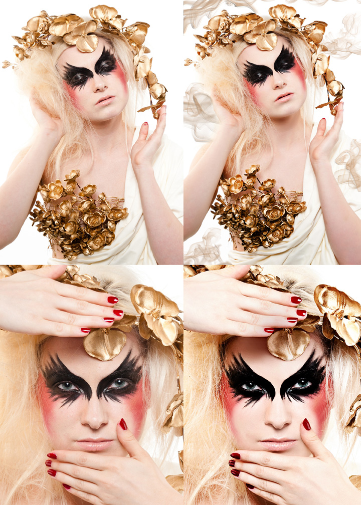Female model photo shoot of RetouchingByKymarie, makeup by Amy Lou Palmer