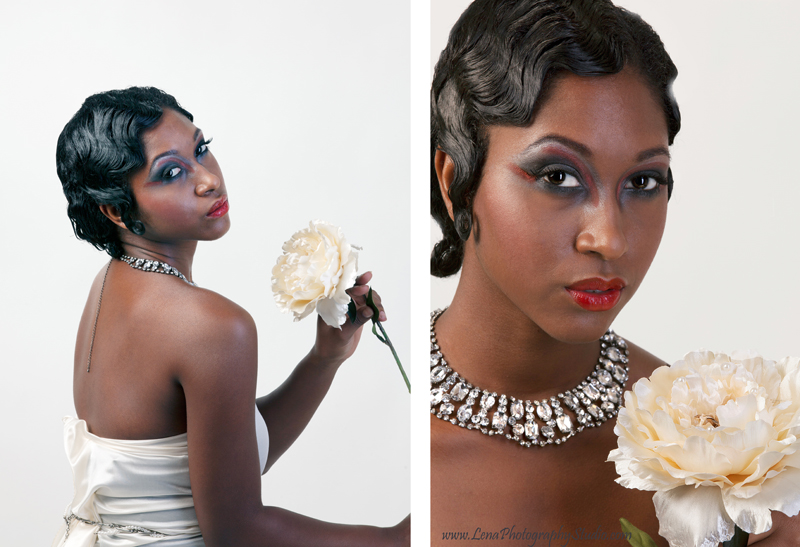 Female model photo shoot of LenaPhotographyStudio and Sincerely Cymone in St.Petersburg FL, hair styled by Egla Lujan