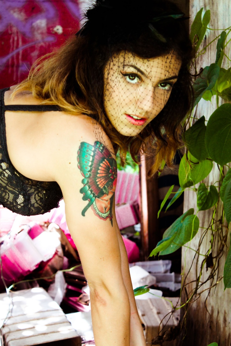 Female model photo shoot of Adriana Carolina  in Miami, FL