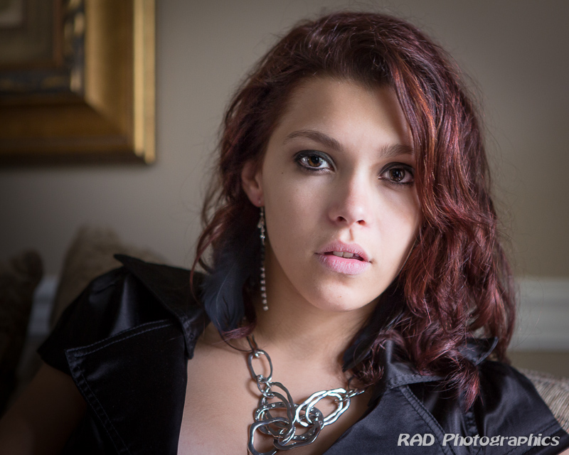Female model photo shoot of Amber Zimmer by RAD Photographics