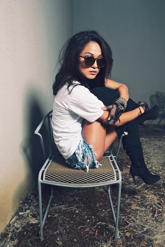 Female model photo shoot of Mina Lee