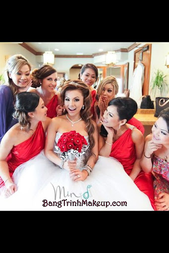 Female model photo shoot of Bang Trinh Make-up