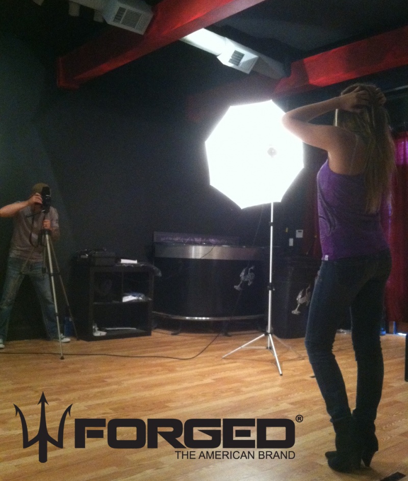 Male model photo shoot of Forged