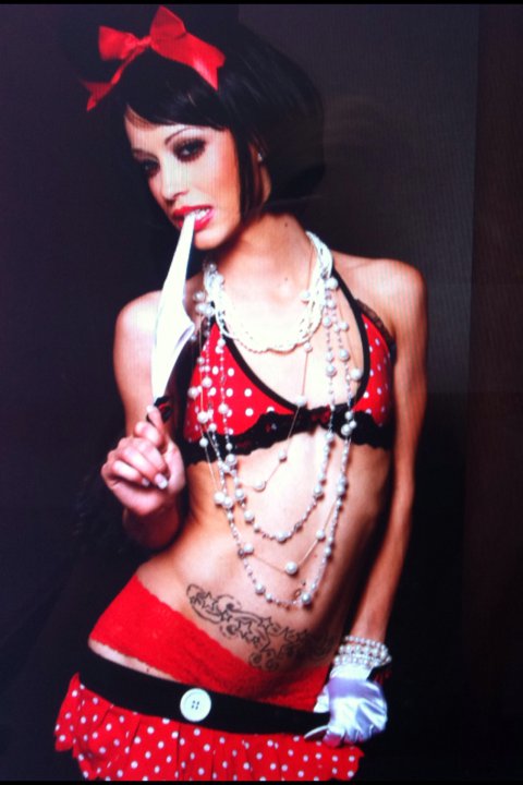 Female model photo shoot of Tesha Maria  in Palms Hotel and Casino (Las Vegas, NV)