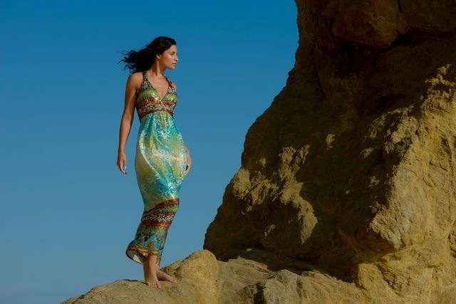 Female model photo shoot of apellegrini in Malibu