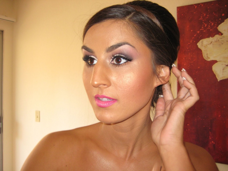Female model photo shoot of Makeup by Nely