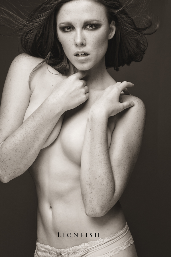 Male and Female model photo shoot of Lionfish Photography and Shauna Riordan, makeup by T E A G U E V I V O L O