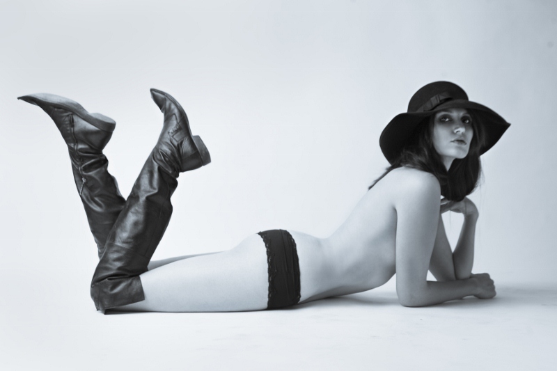 Female model photo shoot of Kris E by Ricky Robin