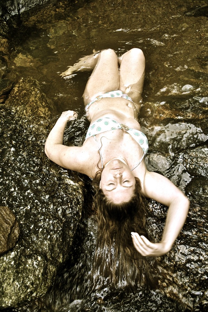 Female model photo shoot of Katlyn Michelle by joetay in Marion Falls