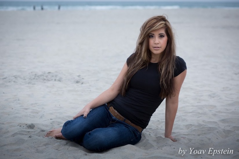 Female model photo shoot of Nadine Ortiz in Coronado Beach