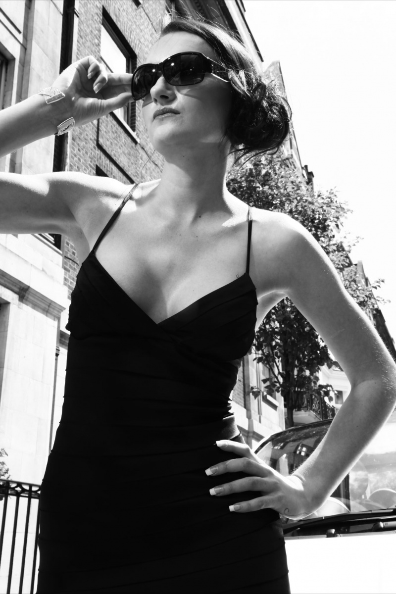 Female model photo shoot of Jenna Winyard in oxford street london