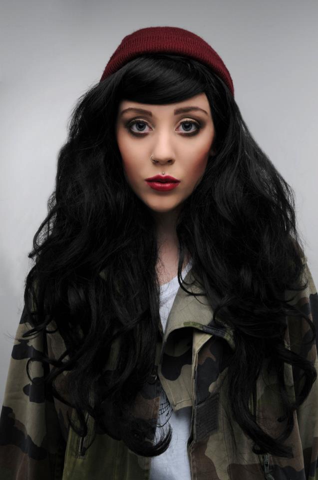 Female model photo shoot of Yasminaa x  by Jade Frost Photographer in Huddersfield Uni, makeup by Bethan Hutchins MUA 