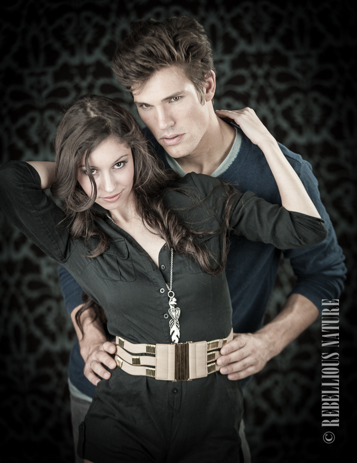 Male and Female model photo shoot of Rebellious Nature, Corle and AC Carlsbad