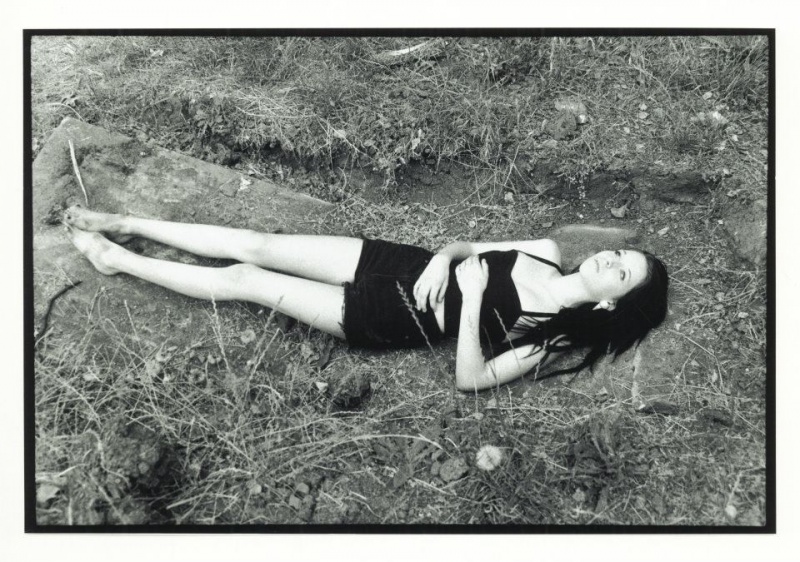 Female model photo shoot of Sydney Hartley in Evergreen Cemetery