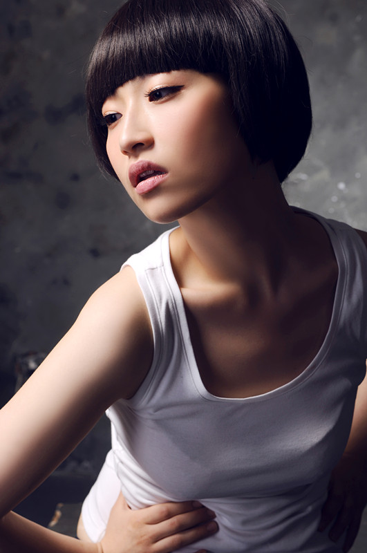 Female model photo shoot of Coco Wang in Chengdu, China