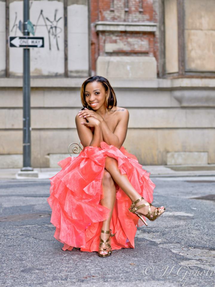 Female model photo shoot of Ciciley Fredericks in Philly