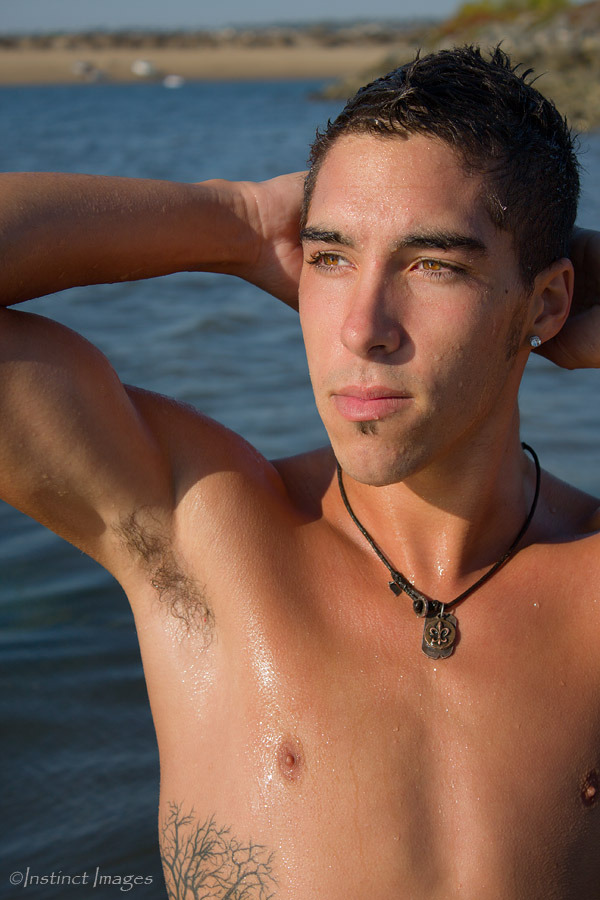 Male model photo shoot of Tj Kolesnik by Instinct Images in Mission Bay, San Diego