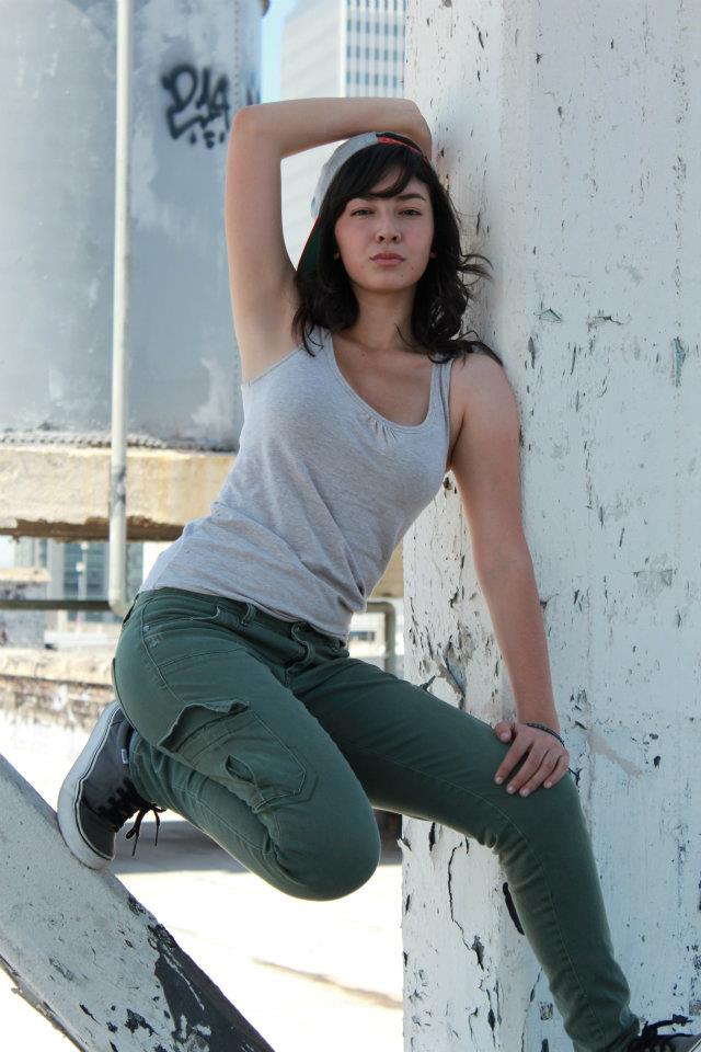 Female model photo shoot of Sharon Rojas in Downtown LA