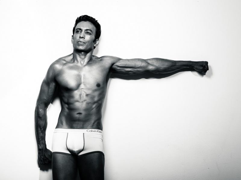 Male model photo shoot of Anand Raja by Schwabel in Los Angeles, CA