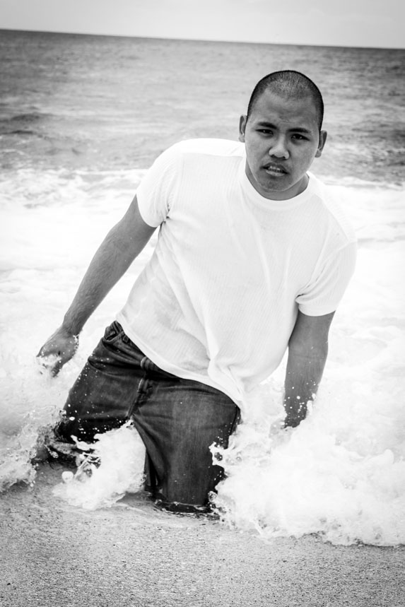 Male model photo shoot of Calvin JayArbee in Kapolei, Hawai'i