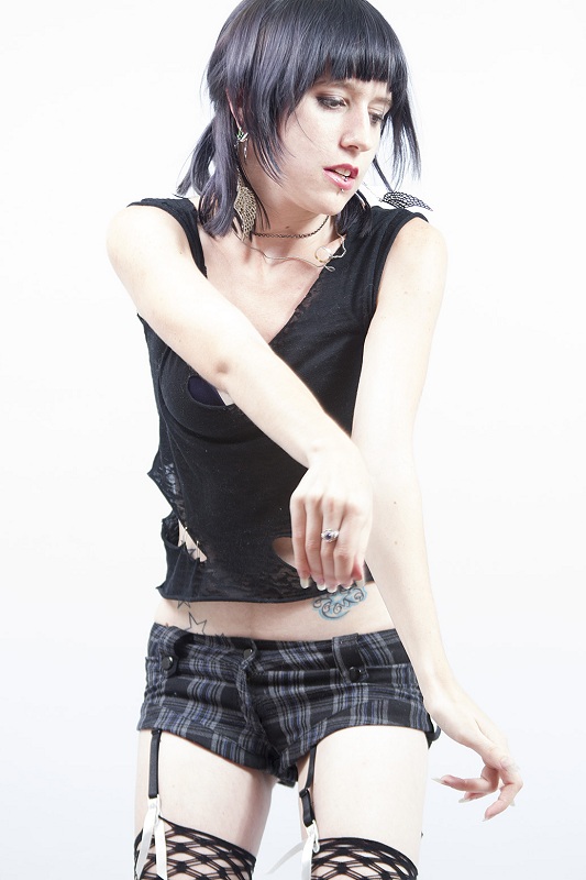 Female model photo shoot of Romy Lashes by austinspace