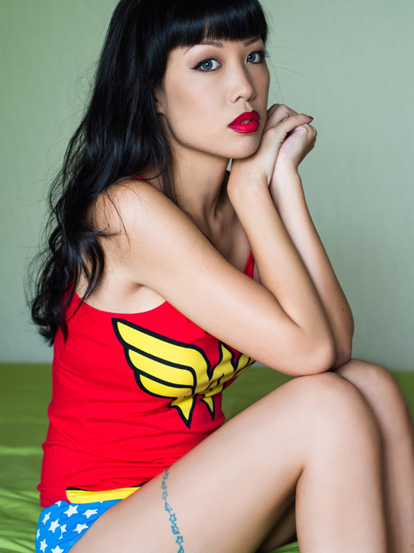 Female model photo shoot of Lianne Lin